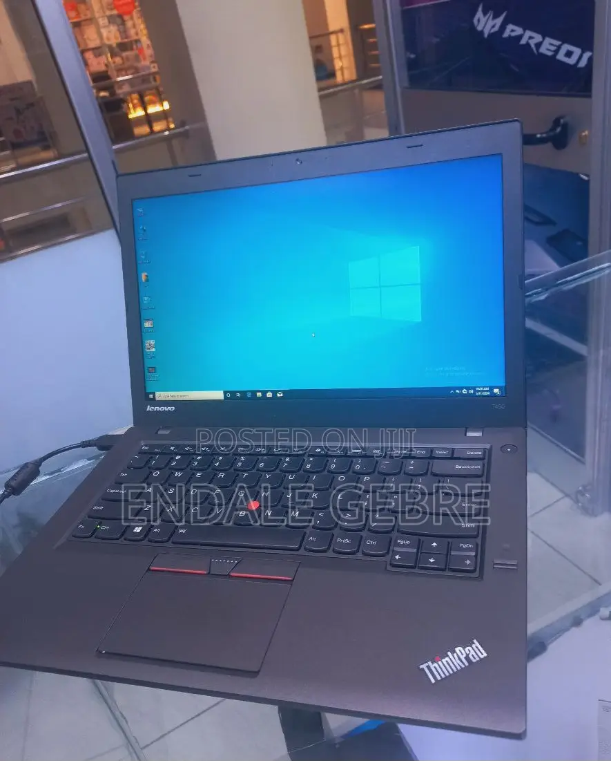 New Laptop Lenovo ThinkPad T450 4GB Intel Core I7 HDD 500GB
