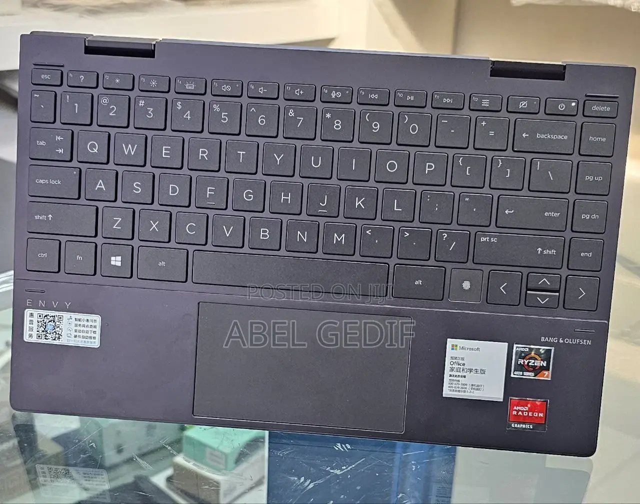 New Laptop HP Envy X360 8GB AMD Ryzen 7 SSD 512GB