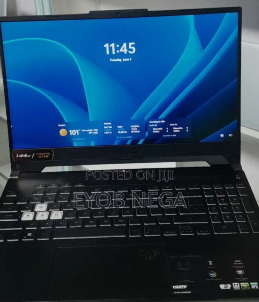 New Laptop Asus TUF Gaming A15 16GB AMD Ryzen 7 SSD 512GB