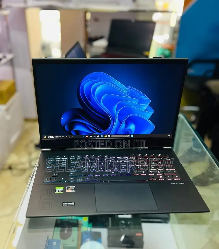 New Laptop HP Omen 16 16GB AMD Ryzen 7 SSD 512GB