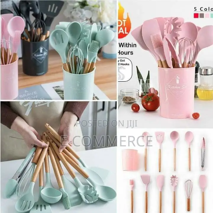 12 Set Silcon Kitchen Set