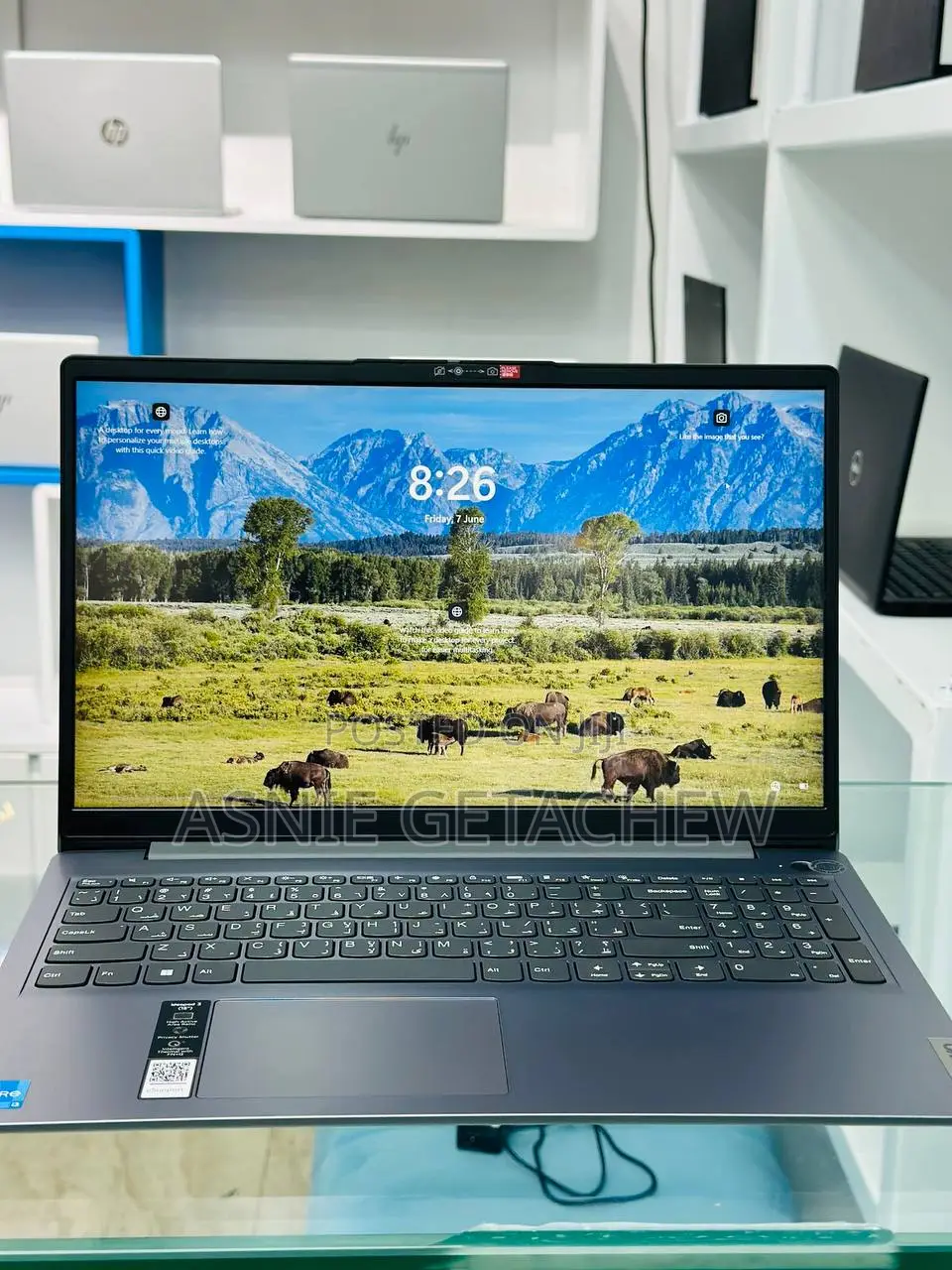 New Laptop Lenovo Ideapad 3 4GB Intel Core I3 SSD 256GB