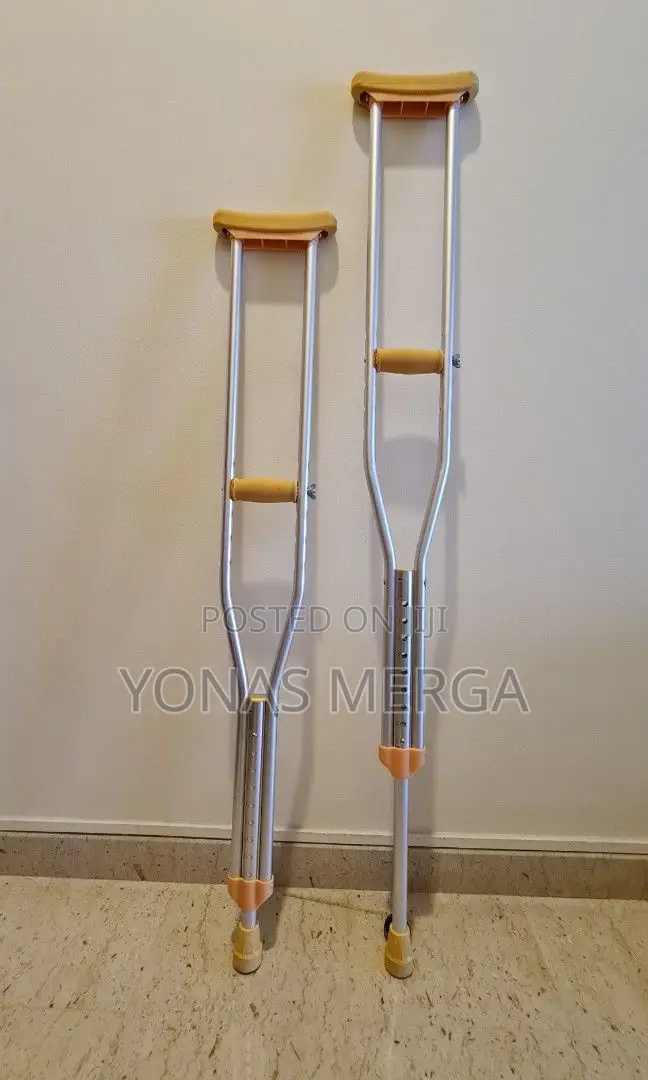 Pair(2) Crutches/ክራንች下left Right Crutches檢cranch/Crunch工ክራንች