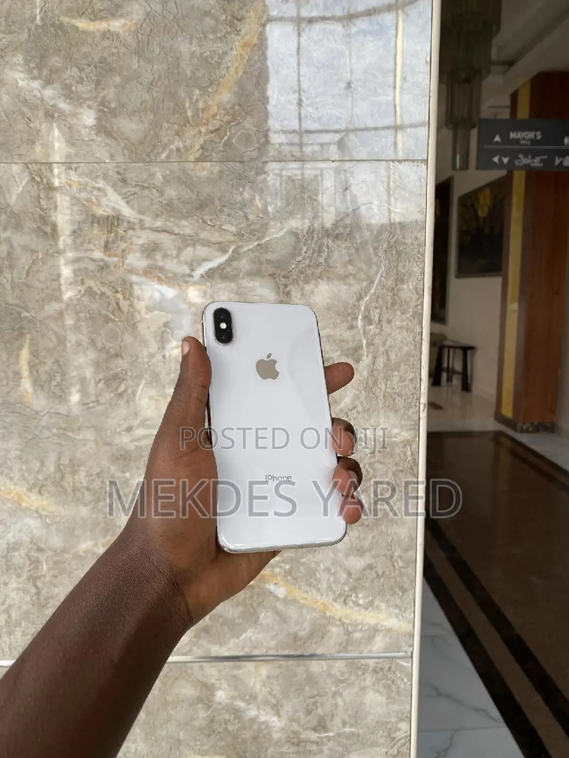 New Apple iPhone X 256 GB White