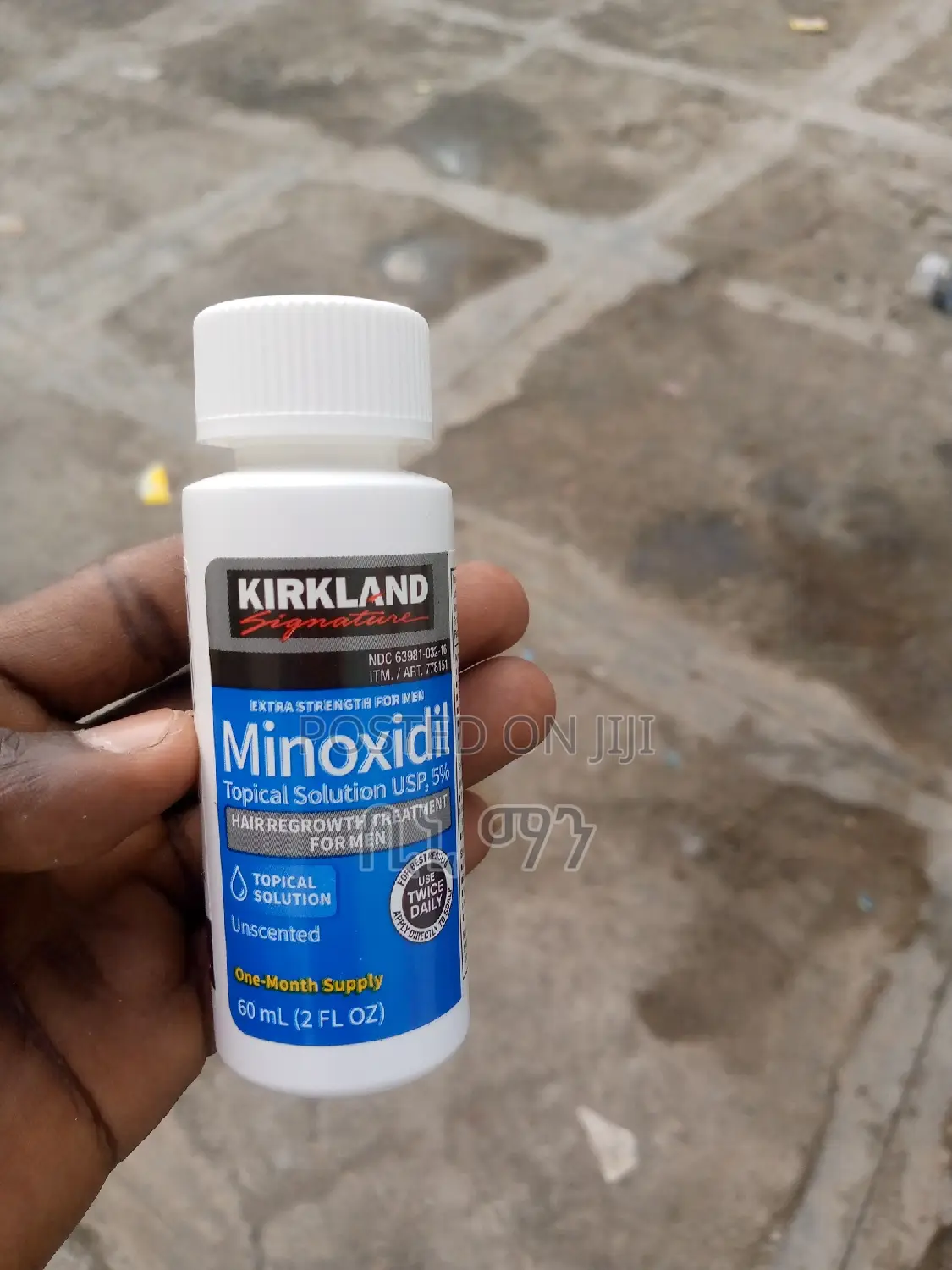 Original 5% Kirkirland Minoxidil for Hair and Beard.
