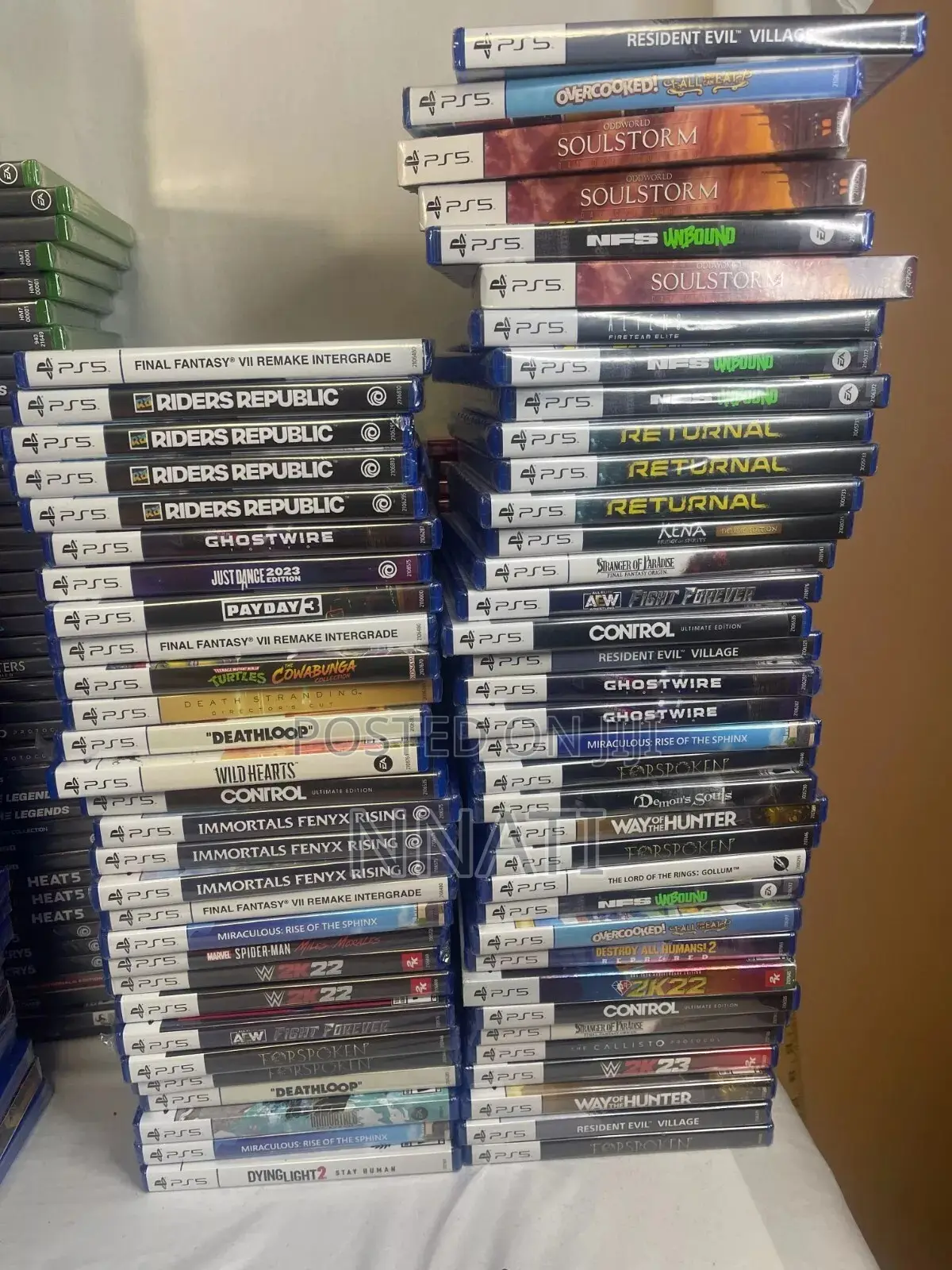 የps5 ጌሞች እንገዛለን እንሸጣለን: