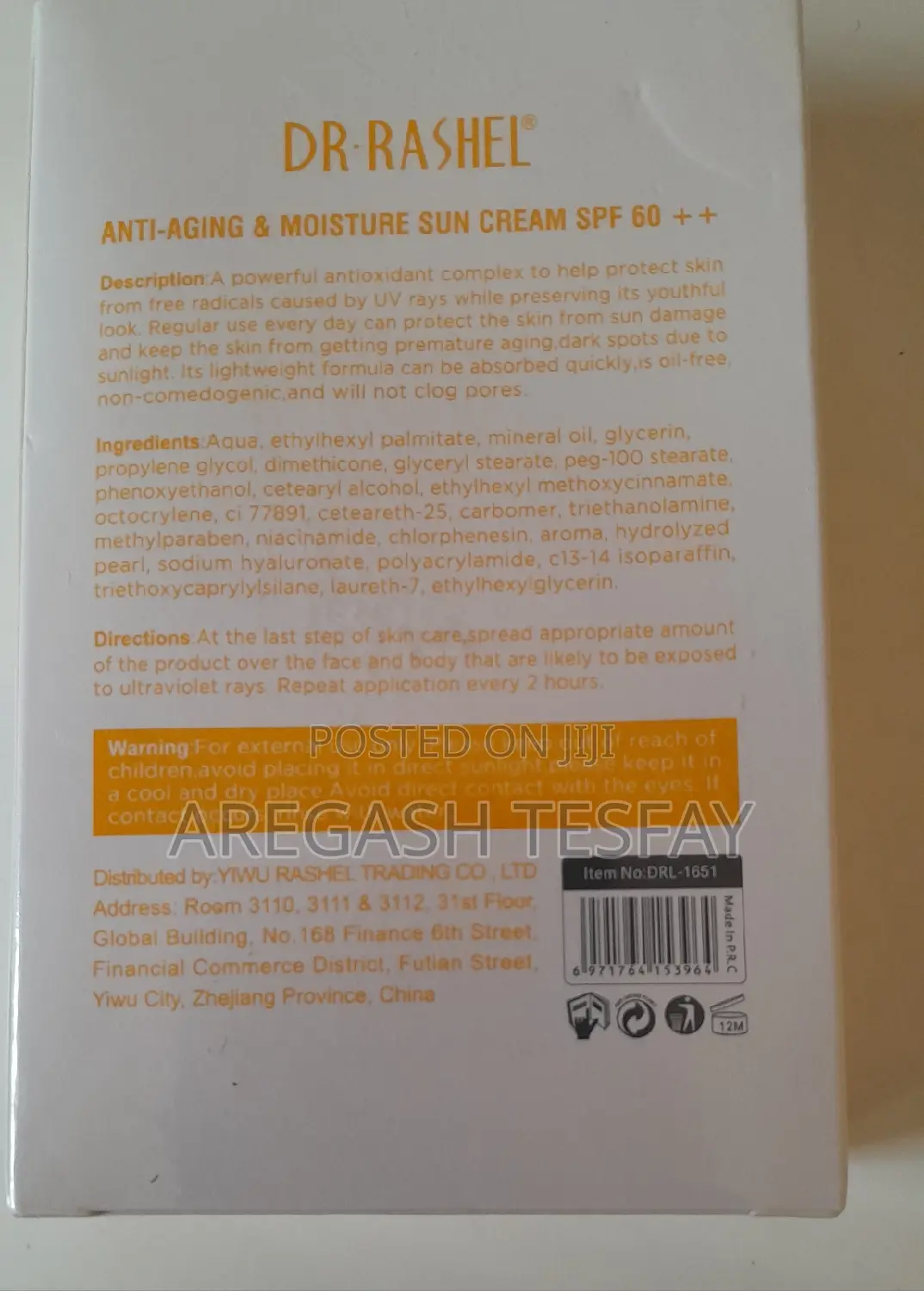 Moisture Sun Cream