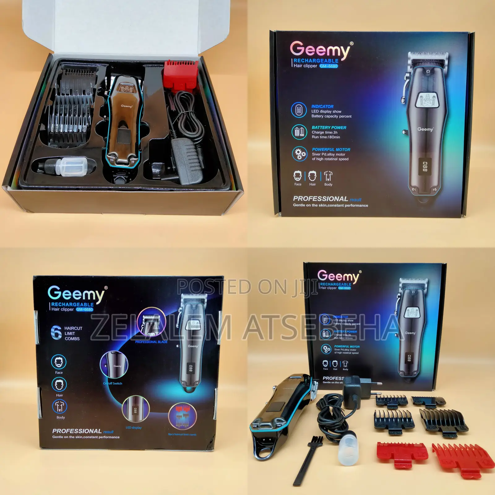 Geemy Hair Clipper Gm6680