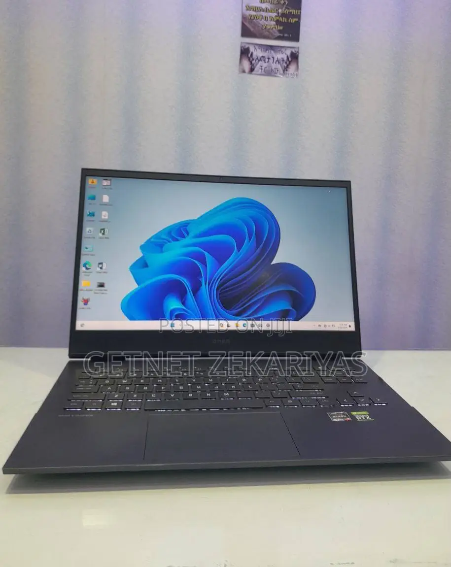 New Laptop HP Omen 15 16GB AMD Ryzen 7 SSD 512GB