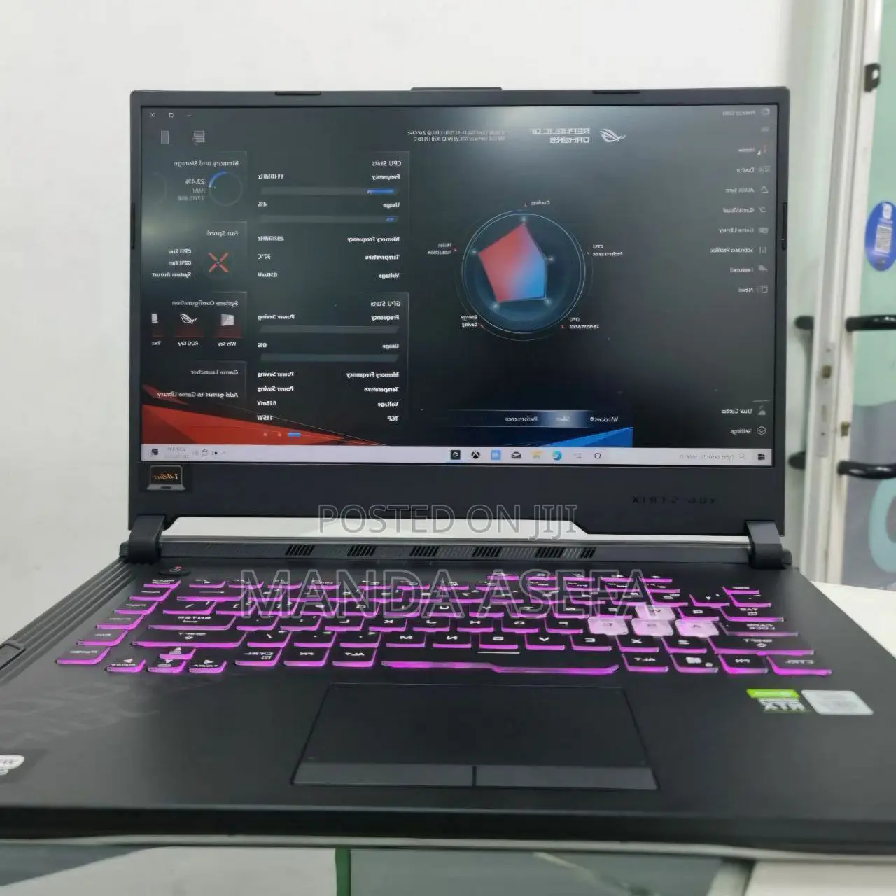 New Laptop Asus ROG Strix G15 32GB Intel Core I7 SSD 1T