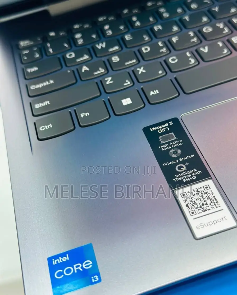 New Laptop Lenovo IdeaPad 1 4GB Intel Core I3 SSD 256GB