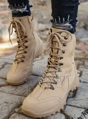 Photo - Chekich Army Brown Boots Master Quality Shoes