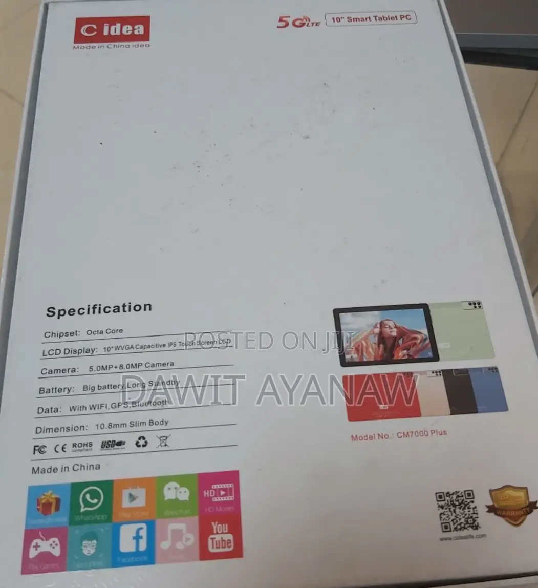 New C idea CM10 256 GB Silver