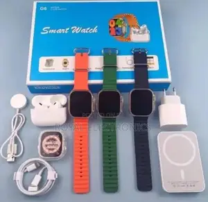 Original Combo Pack (Smart Watch + Airpods + 3 Straps ++More