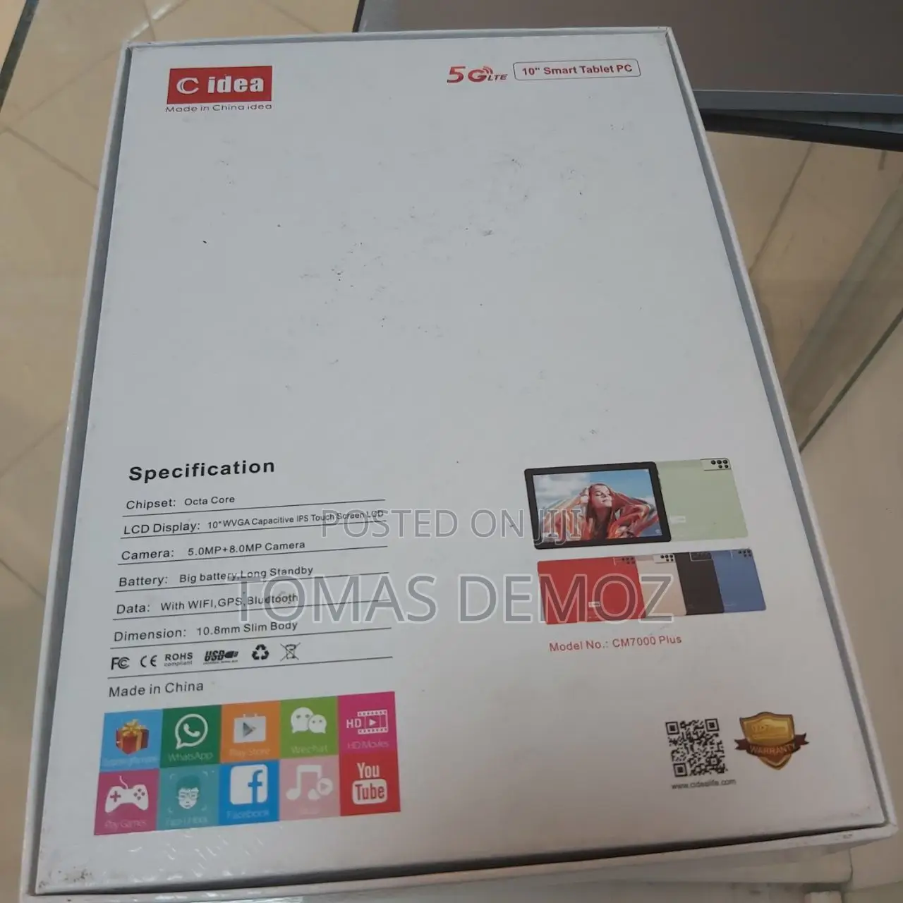 New C idea CM7000 Plus 256 GB Gray