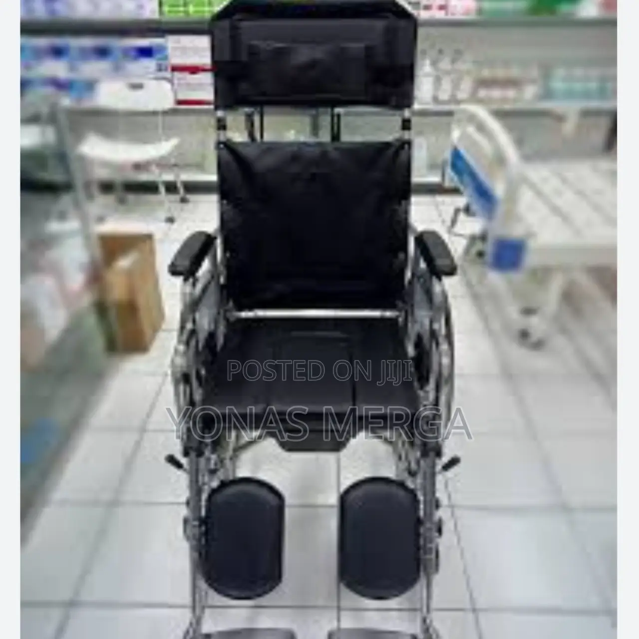 Reclining Commode Wheelchair占wheelchair卝ዊልቼር+Wheelchair