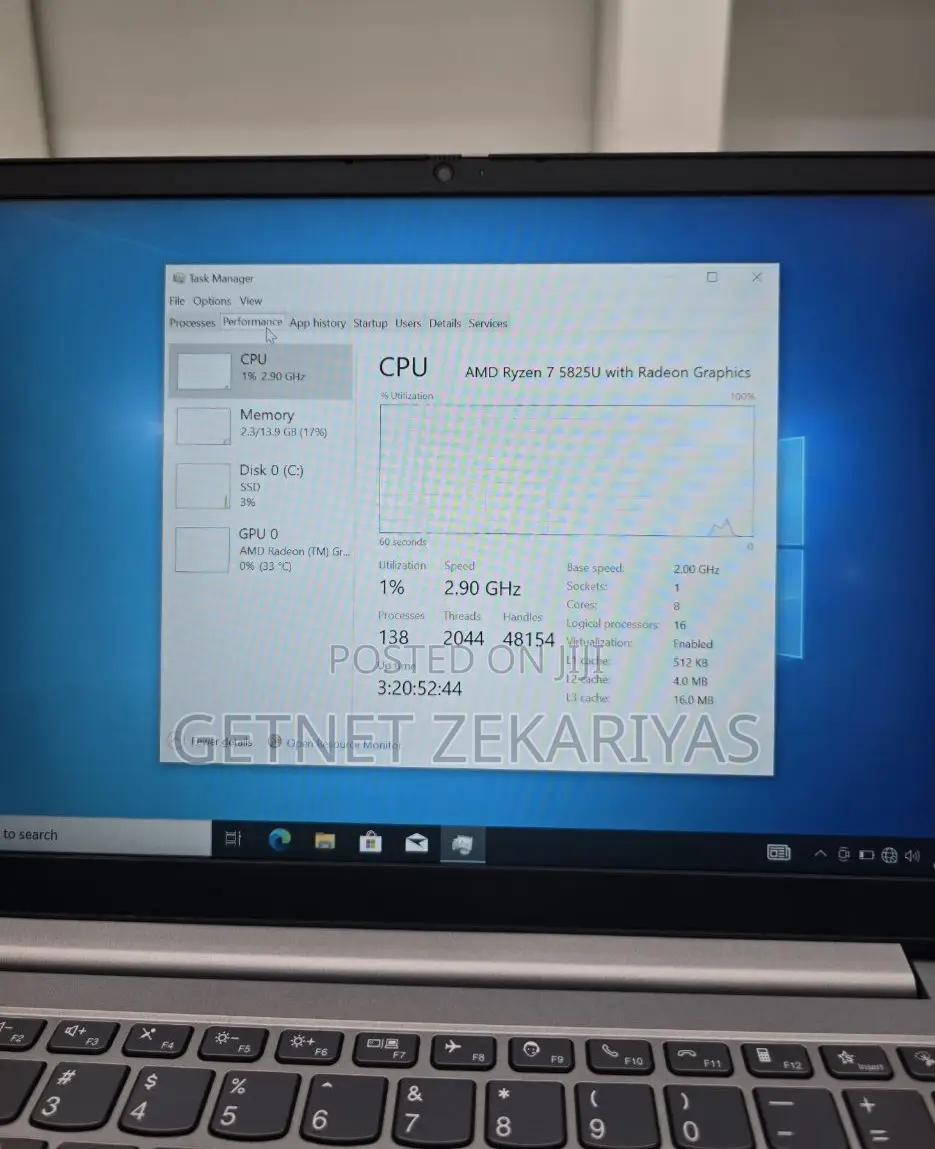 New Laptop Lenovo Thinkbook 14 16GB AMD Ryzen 7 SSD 512GB