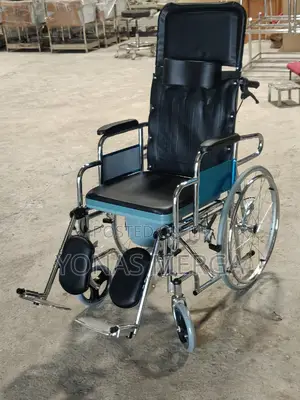 3-in-1 Deluxe Wheelchair丁commode Use元toilet Wheelchair互ዊልቼር