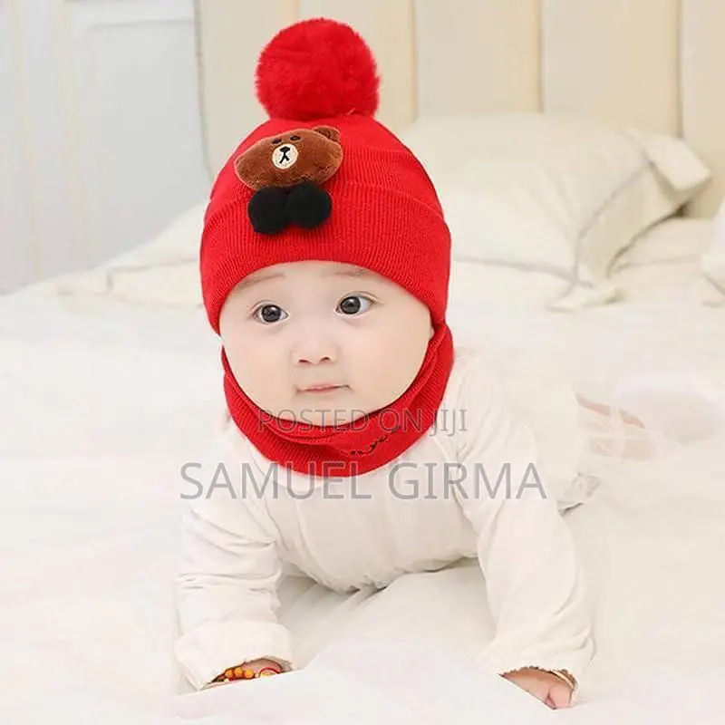 √ Kids Windproof Hat and Scarf 
Two Piece