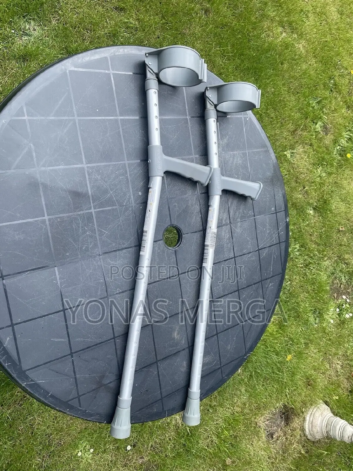 Crunch。Cranch面crutches魂ክራንች/Crutch Elbow Crutch Full Pairs