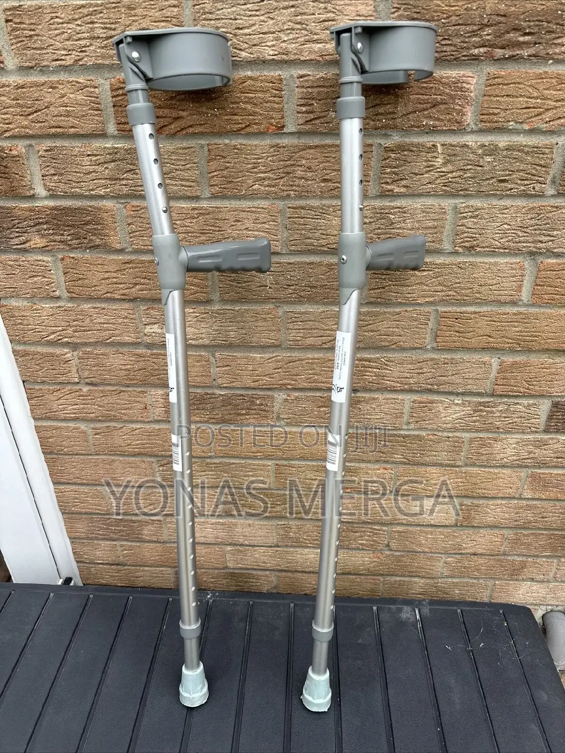 Crutches for Adults示2x Crutch Pad欠walking Arm Crutche,Senior
