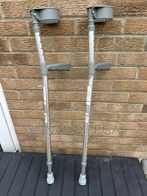 Crutches for Adults示2x Crutch Pad欠walking Arm Crutche,Senior