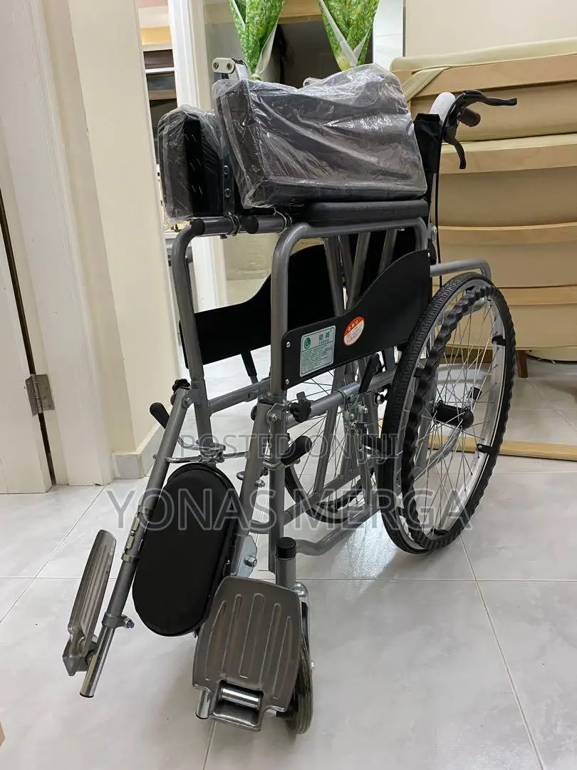 Wheelchair Pushchair Foldable, Easy to Use to Carry Around