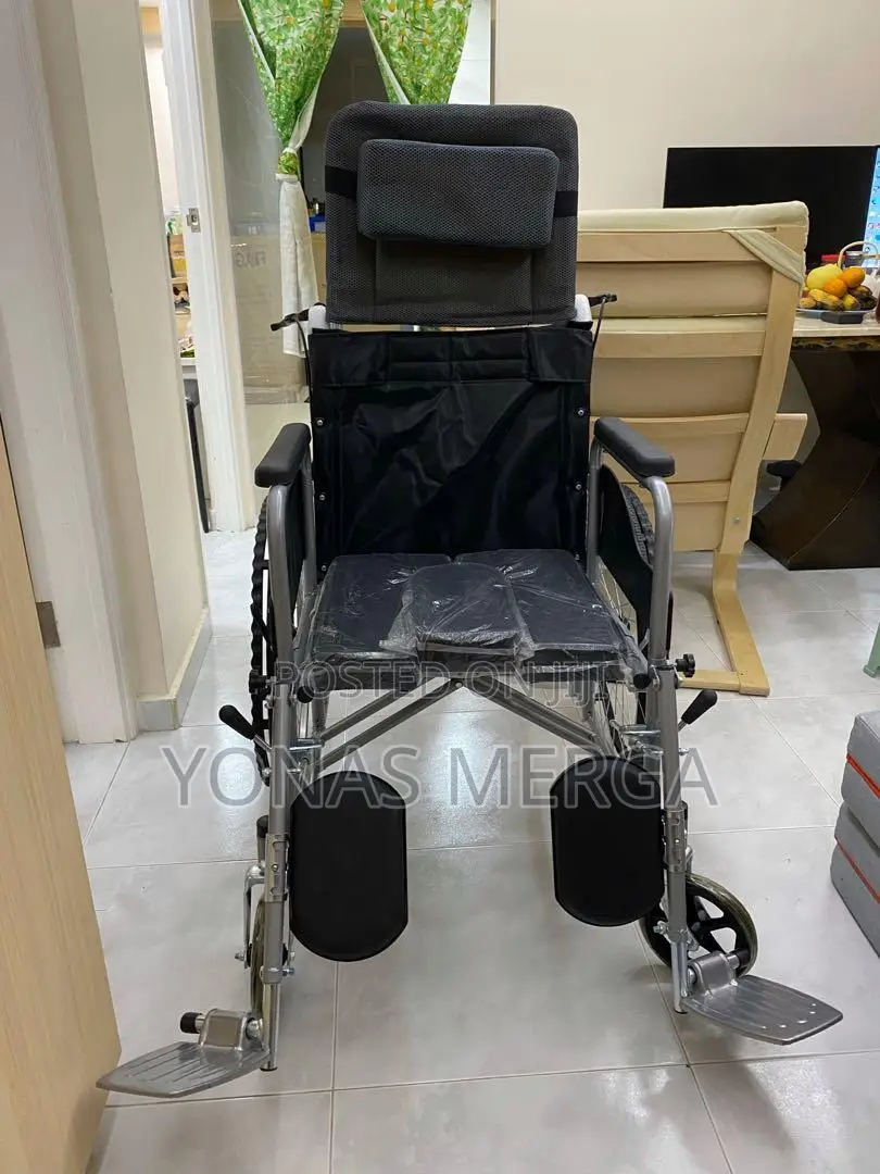 Wheelchair Pushchair Foldable, Easy to Use to Carry Around