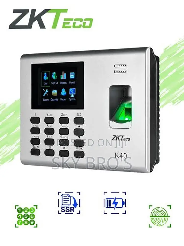 Zkteco Time Attendance and Access Control