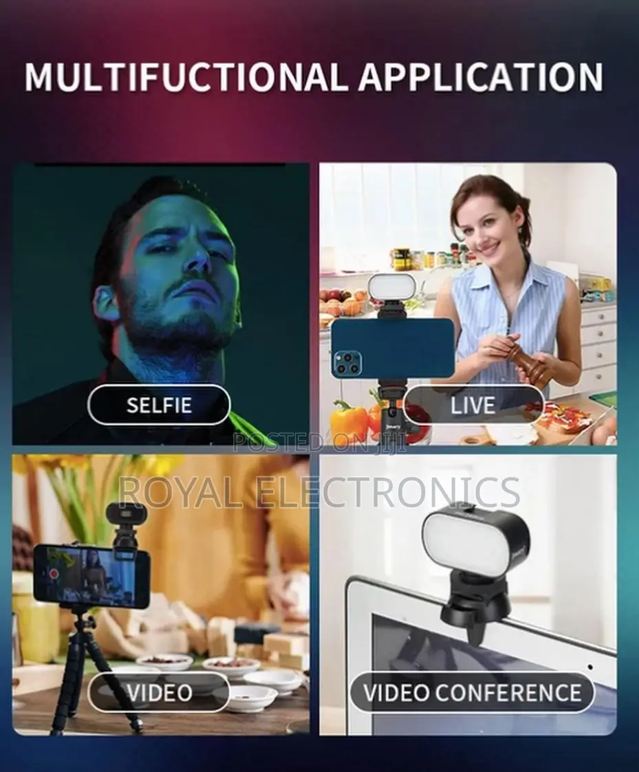 Original Jmary Mini Pocket RGB Fill Light