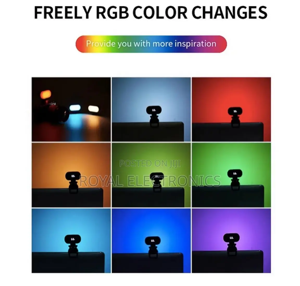 Original Jmary Mini Pocket RGB Fill Light