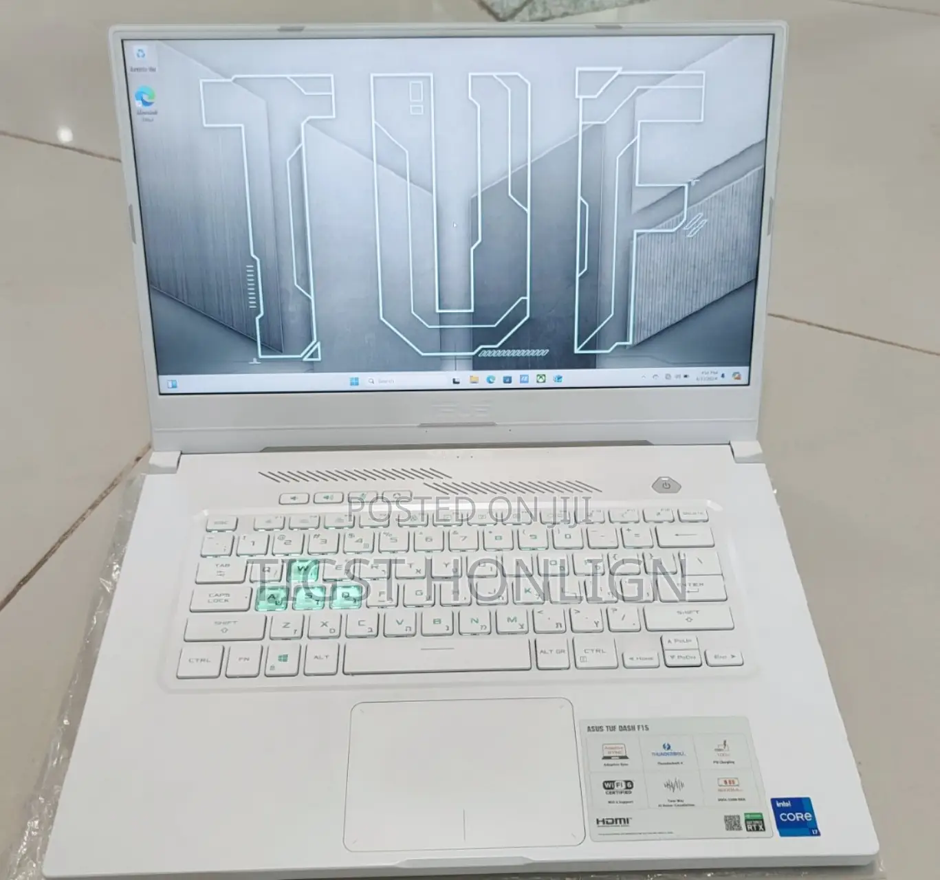 New Laptop Asus TUF Gaming A15 16GB Intel Core I7 SSD 512GB