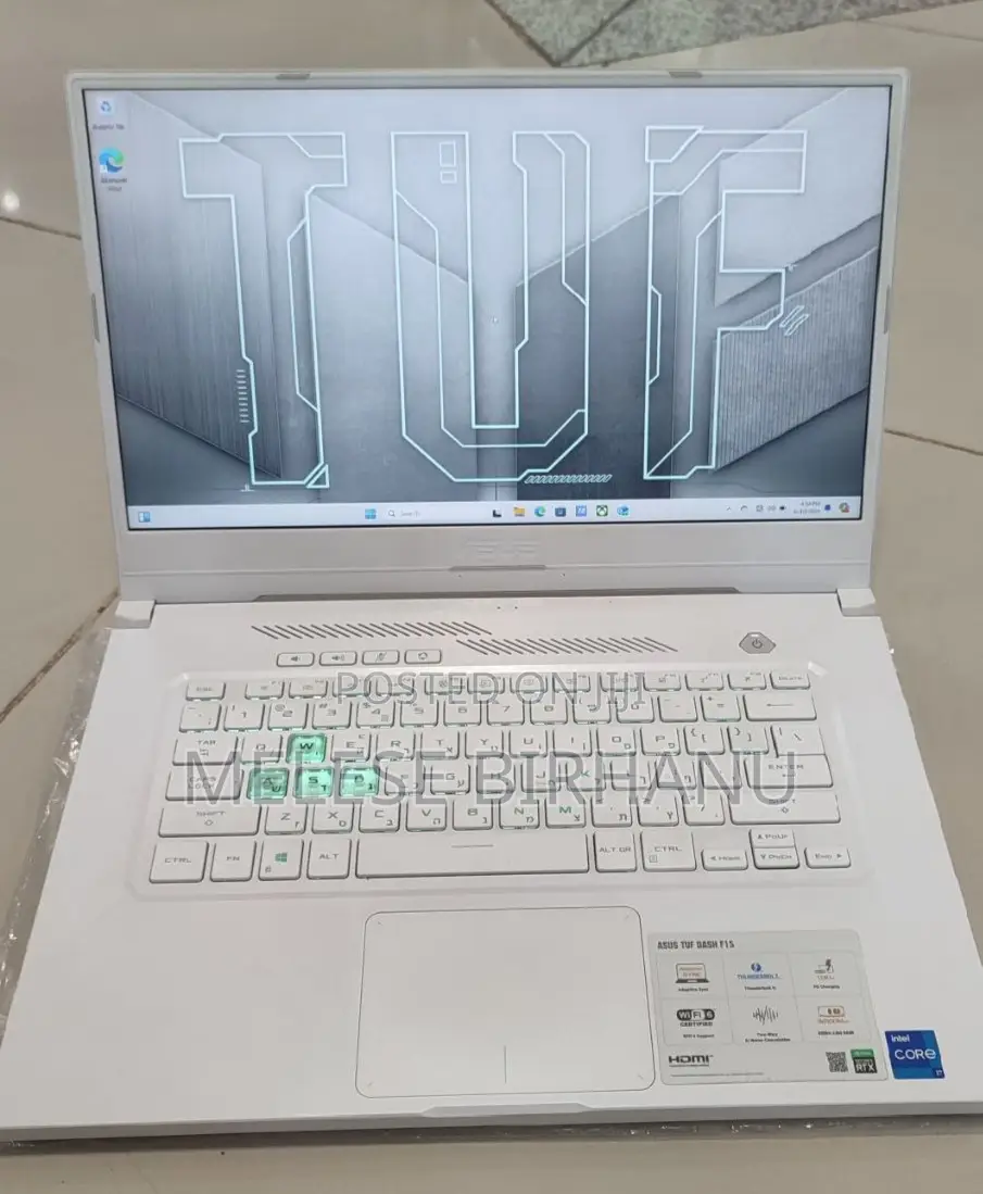 New Laptop Asus TUF Gaming A15 16GB Intel Core I7 SSD 512GB