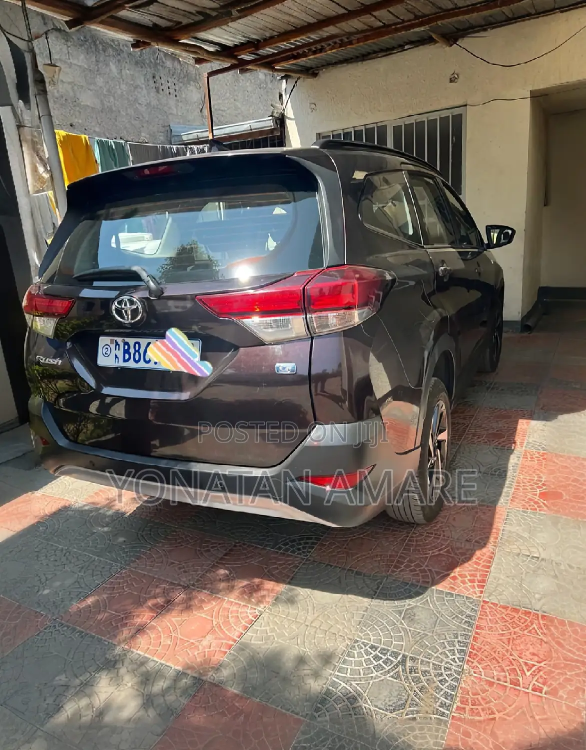 Toyota Rush 2021 Burgundy