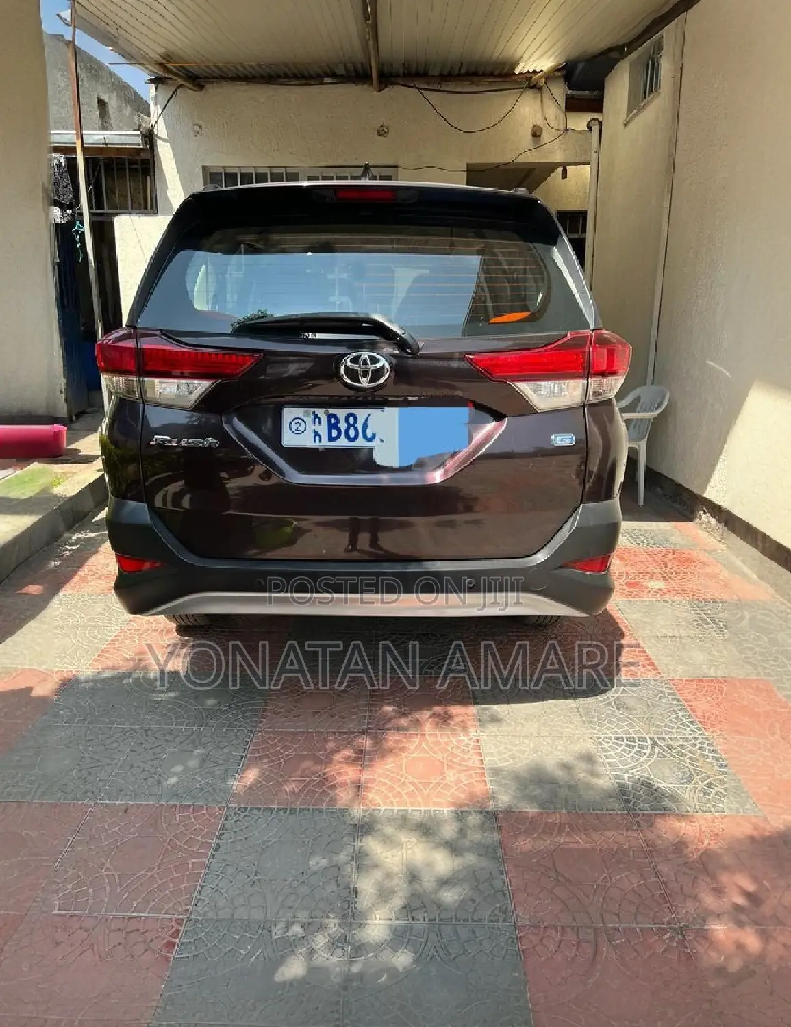 Toyota Rush 2021 Burgundy