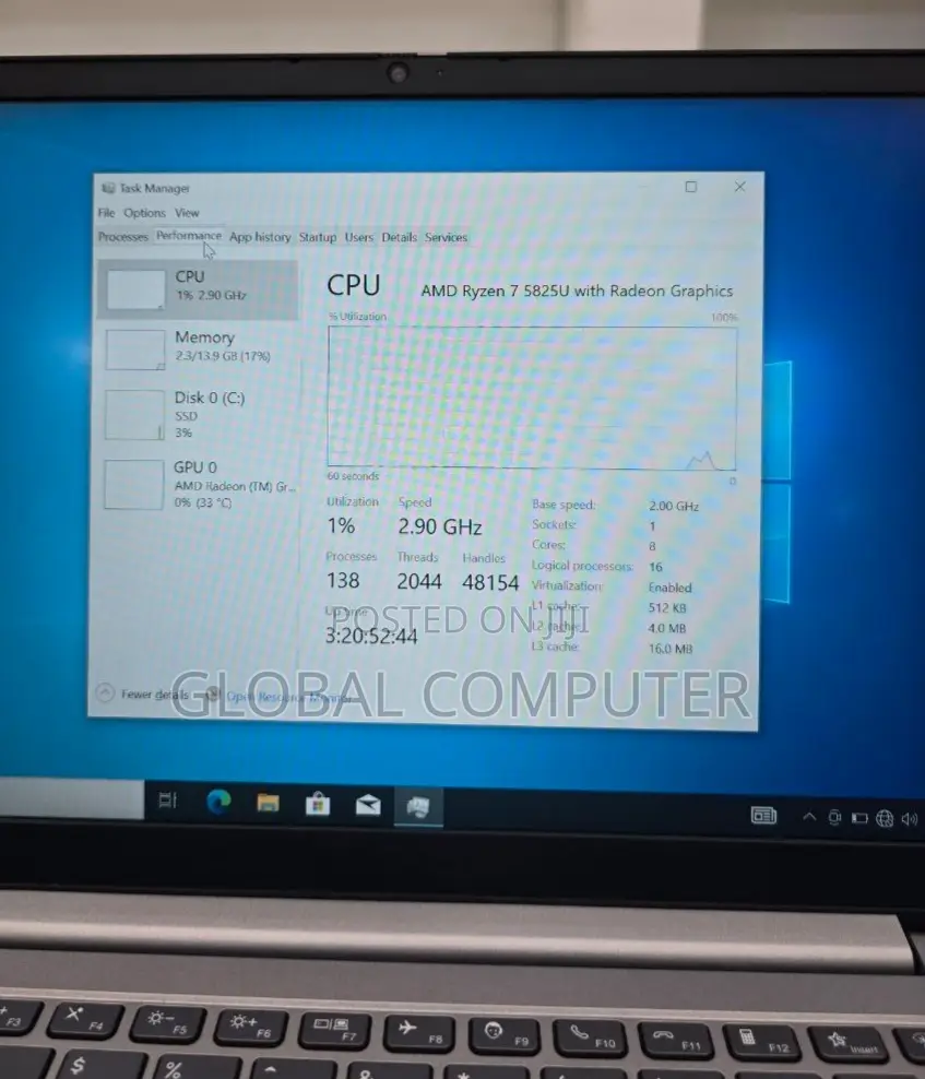 New Laptop Lenovo ThinkBook 13 16GB AMD Ryzen 7 SSD 512GB