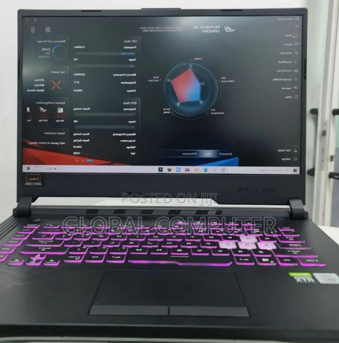 New Laptop Asus ROG Strix G16 G614 32GB Intel Core I7 SSD 1T