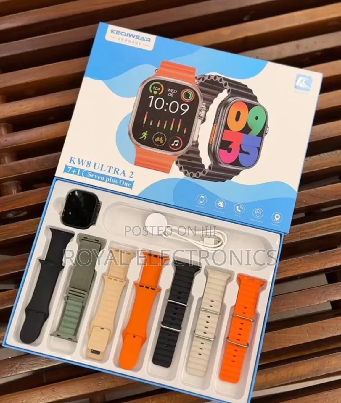 Original KEQIWEAR Germany KW8 Ultra-2 Smart Watch