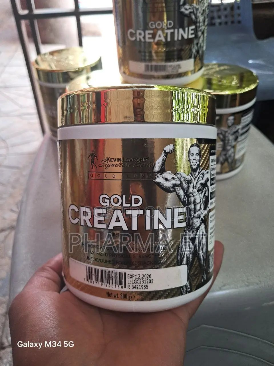 Gold Creatine Monohydrate (ክርያቲን)