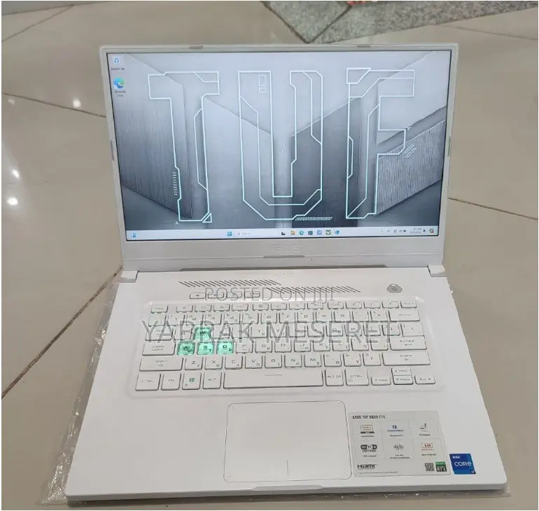 New Laptop Asus TUF Gaming A15 16GB Intel Core I7 SSD 512GB