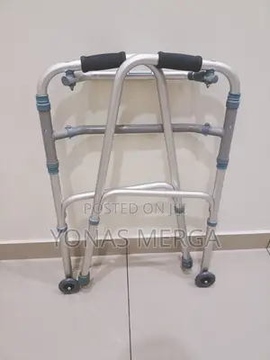 Photo - Walker Walking Frame Rehab/Walker Tongkat(Aluminium,Foldable