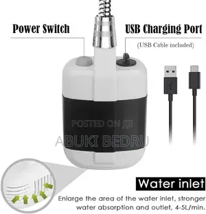 Portable Shower Pump