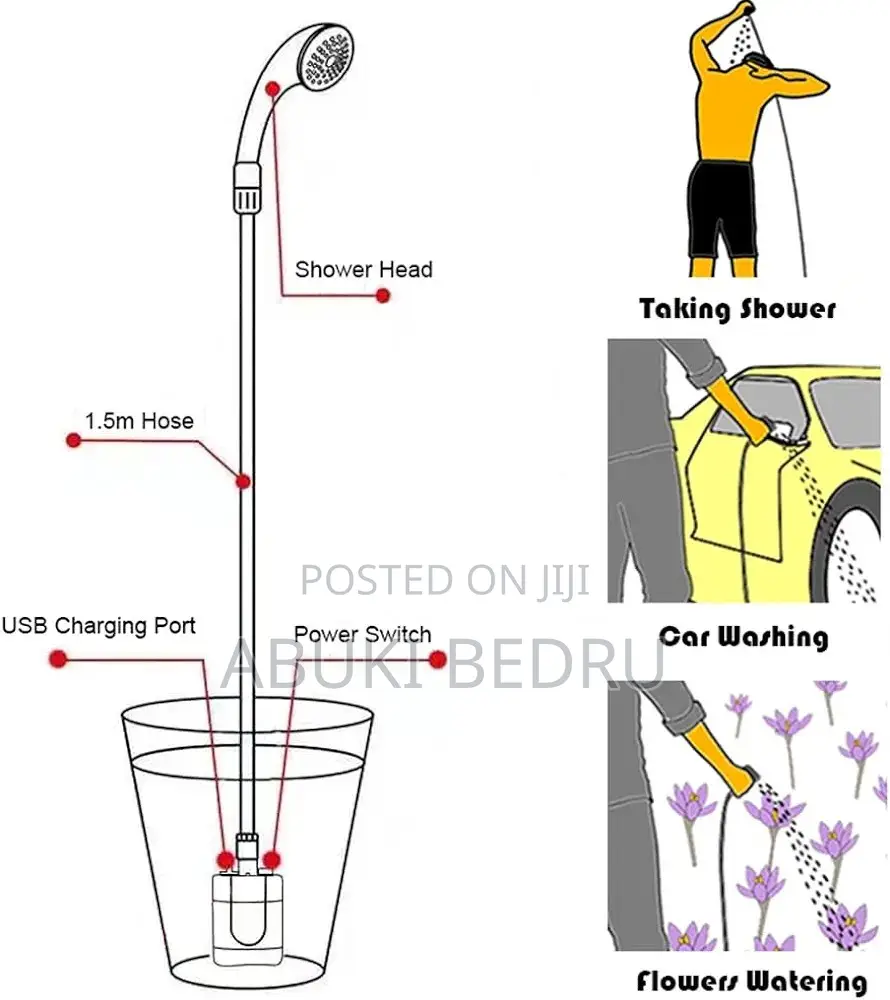 Portable Shower Pump