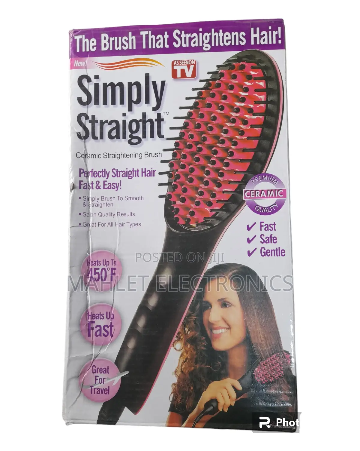 ዘመናዊ ኤሌክትሪካል የፀጉር ማበጠሪያ