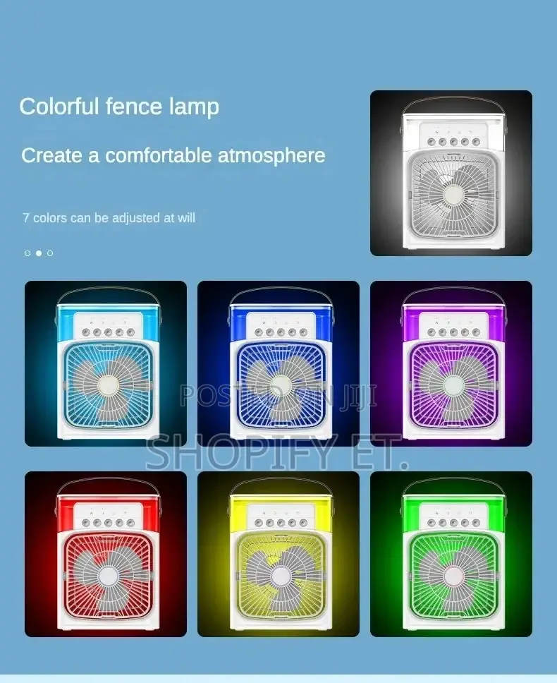 Air Cool and Humidifier Fan