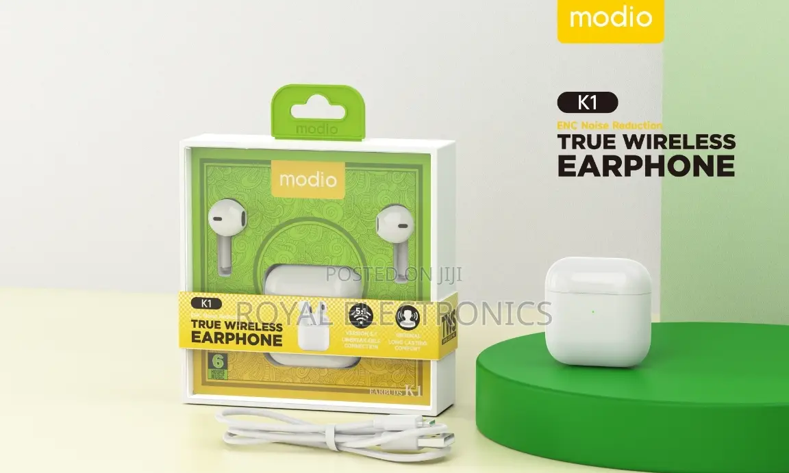 Original Modio K1 (ENC Noise Reduction) 6 Hour Play Time