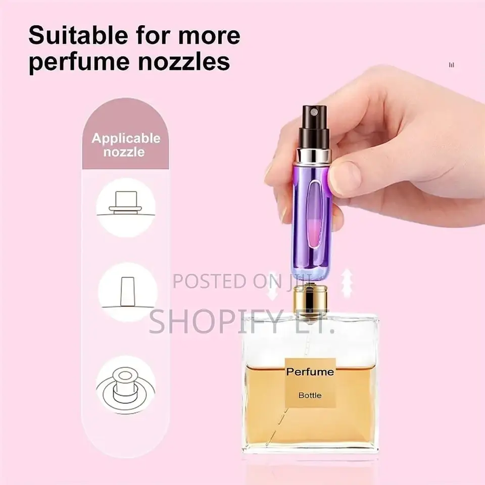 Refillable Perfume Pour(የሽቶ መቀነሻ)