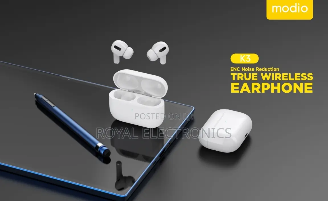 Original Modio K3(ENC Noise Cancelling)Very Mini Size 8 Hour