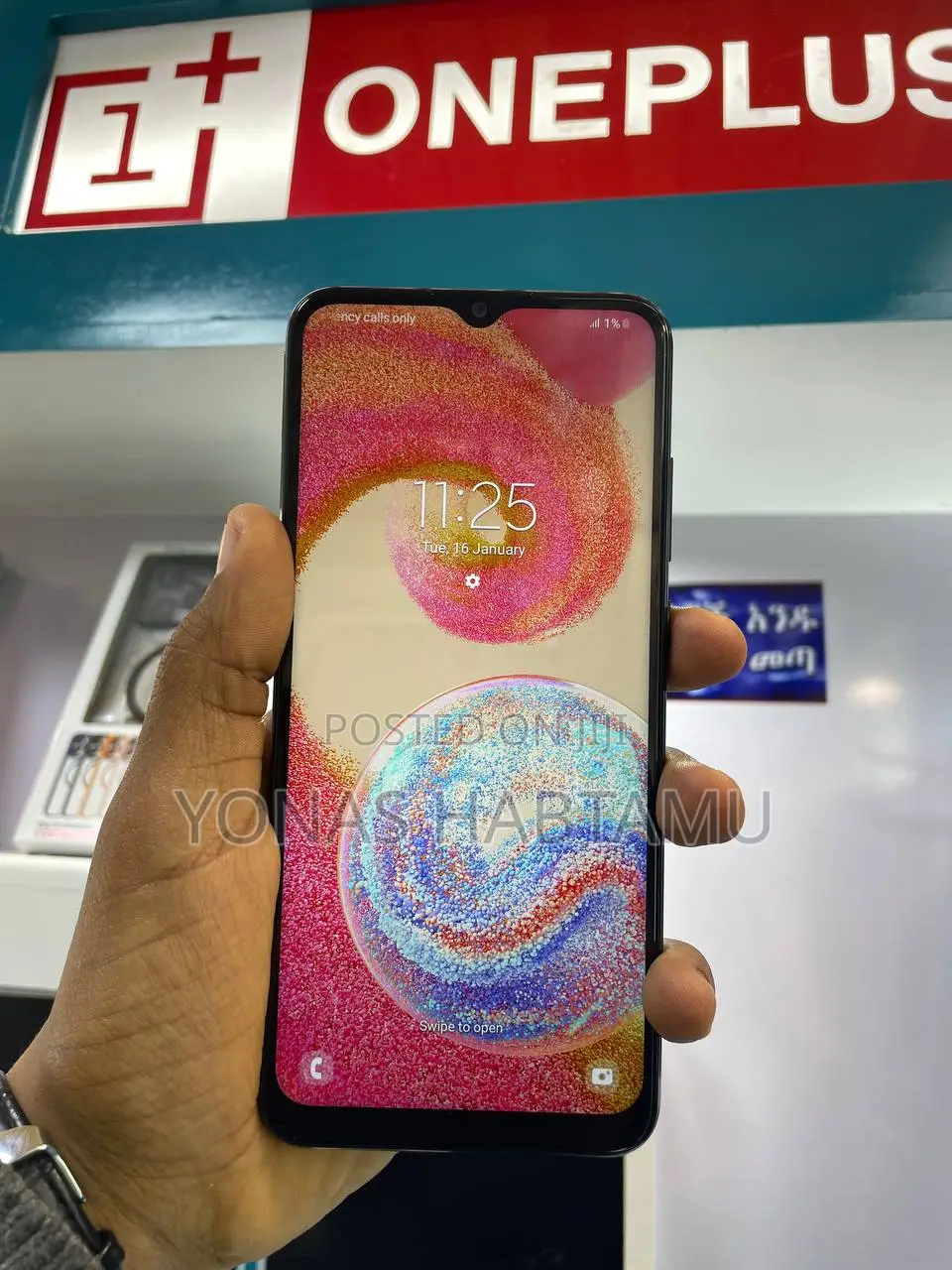 New Samsung Galaxy M04 64 GB Black