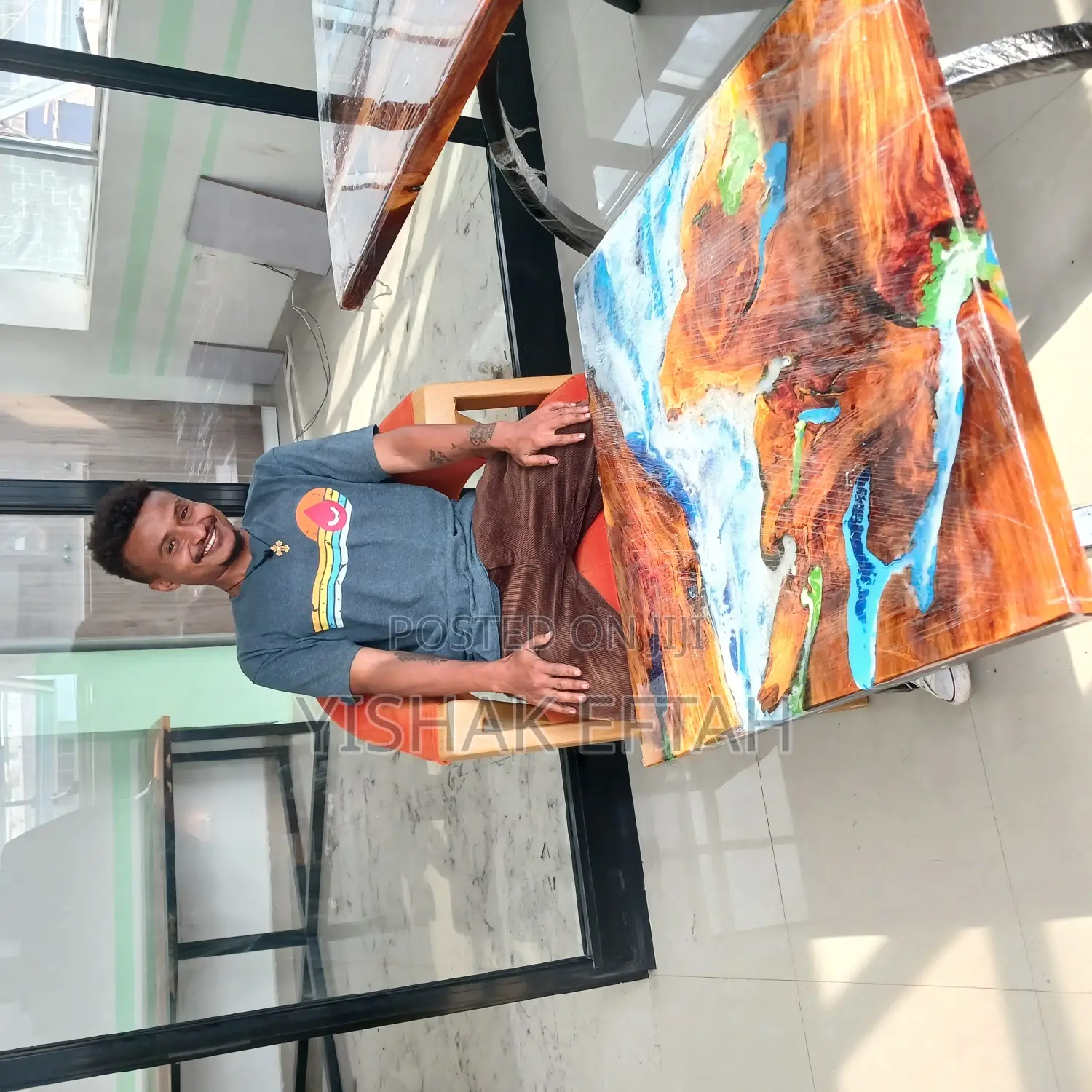 Epoxy Resins. River Tabel